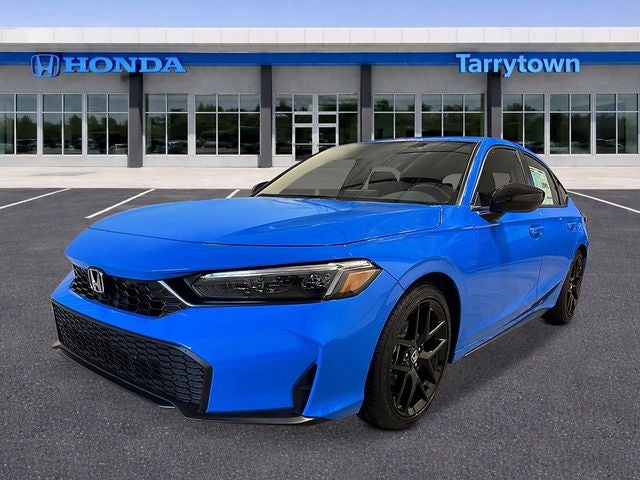 2026 Honda Civic Hatchback — front three-quarter view
